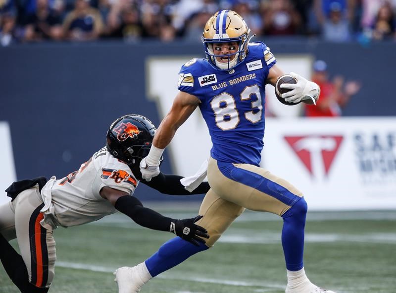 Dalton Schoen- Winnipeg Blue Bombers